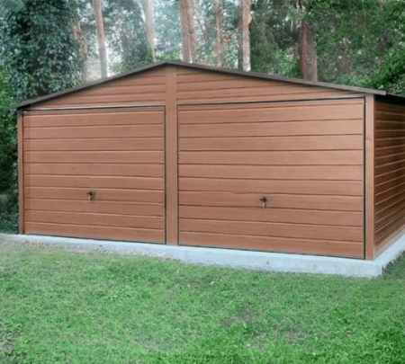 Garaż blaszany 6x6