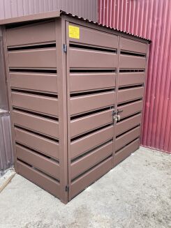 Wiata śmietnikowa 4 x 2 - 2