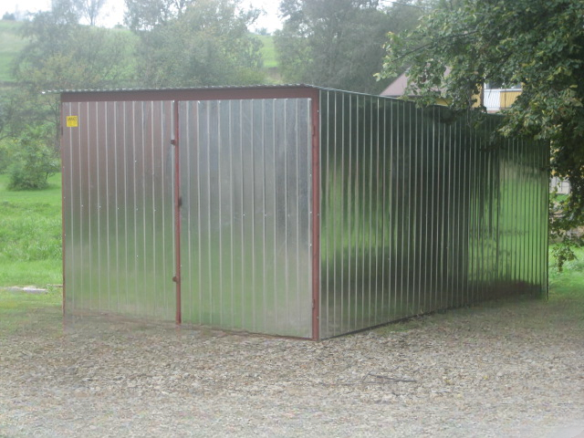 Garaż blaszany 3x5 